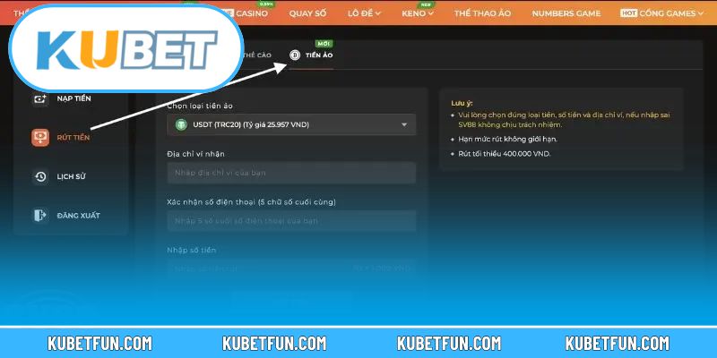 Các bước thực hiện rút tiền dễ hiểu nhất